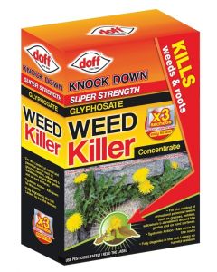 Doff - Knockdown Super Strength Glyphosate Weed Killer - 3 Sachet