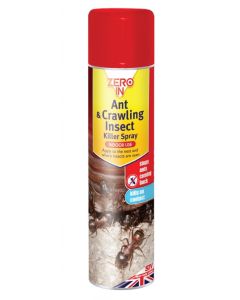 Zero In - Ant & Crawling Insect Killer Spray - 300ml Aerosol