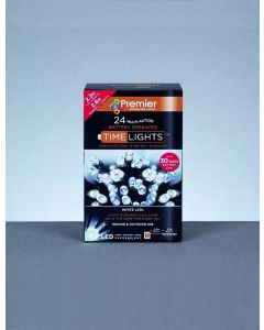 Premier Multi Action Battery Operated TIMELIGHTS™ 24 LED Warm White