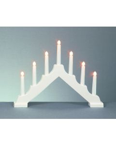 Premier White Candlebridge - 7 LED