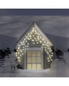 Connctable Icicle Lights 300 LEDs - Warm White