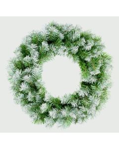Snow Tips Wreath - 50cm - Design 1
