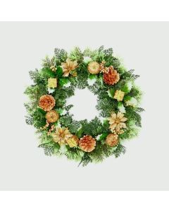 Plastic Wreath - 45cm