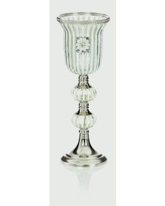 Medium Gold Goblet Candle Holder - 28cm