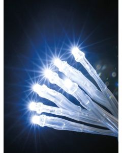 1500 LED Multi Function Icicle Lights - White