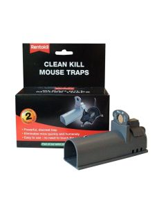 Rentokil - Clean Kill Mouse Trap - Twin Pack