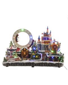 Kaemingk LED Fair Ground - 50x25x33cm - 43 Lights