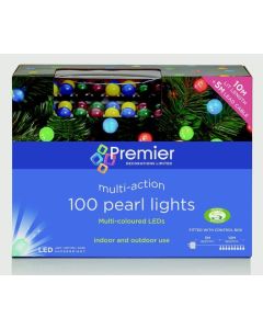 Multi Action Pearl Lights Multi Colour - 100 LED
