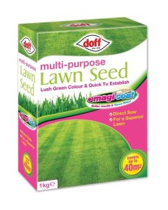 Doff - Multi Purpose Magicoat Lawn Seed - 1kg