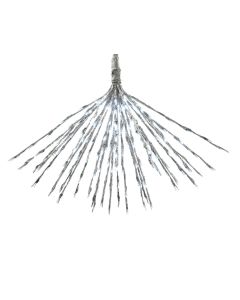 Kaemingk LED Polestar - Silver / Cool White - 80 Lights, 45cm