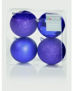 Purple Multi Finish Balls X4 - 100mm