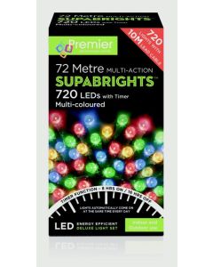 Multi-Action Supabrights With Timer Multi - 720 LED