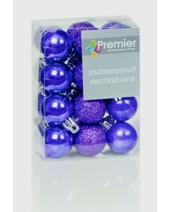 Purple Multi Finishballs - 24x30