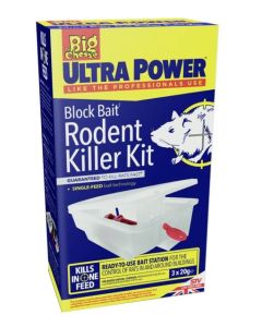 The Big Cheese Ultra Power Block Bait Rodent Killer Kit
