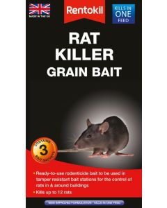 Rentokil - Rat Killer Grain Bait - 3 Sachet