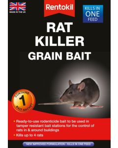 Rentokil - Rat Killer Grain Bait - Sachet
