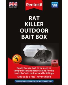 Rentokil - Rat Killer Outdoor Bait Box