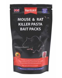 Rentokil - Mouse & Rat Killer Pasta Bait - 10 Sachet