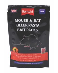 Rentokil - Mouse & Rat Killer Pasta Bait - 5 Sachet