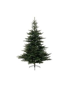 Kaemingk Grandis Fir Green Hinged Christmas Tree - 210cm