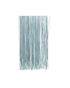 Shiny Vinyl Tinsel - 50 x 40 Blue Mist