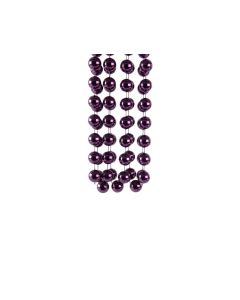 Plastic Bead Garland 2 x 270cm - Petunia Purple