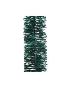 4 Ply Shiny Tinsel Garland - 270cm Emerald Green