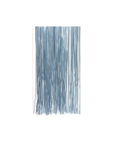 Shiny Vinyl Tinsel - 50 x 40 Steel Blue