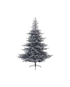 Kaemingk Frosted Grandis Fir Christmas Tree - Grey 240cm