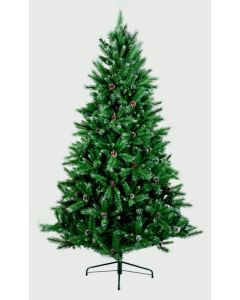 Premier Selwood Pine Christmas Tree With Cones - 1.8m