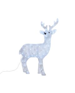 LED Acrylic Deer - 120 LEDs Cool White