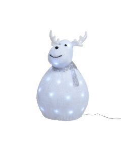 LED Acrylic Deer - 40 LEDs Cool White