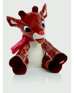 Lit Musical Reindeer - 30cm