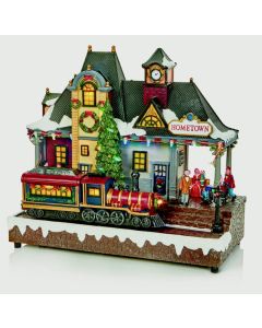 Christmas LED Village Scene - 32cm