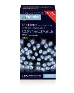 Connectable String Lights - 256 LEDs White