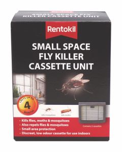 Rentokil - Small Space Fly Killer Cassette Unit - Twin Pack