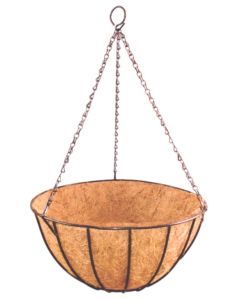 Ambassador - Hanging Basket With Coco Liner - 12"