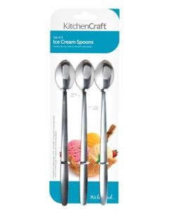 KitchenCraft - Icecream/Soda Spoon - 3 Piece