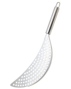 KitchenCraft - Crescent Shaped Pan Drainer - Stainless Steel