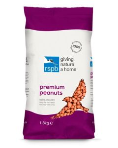 RSPB Premier Peanuts Wild Bird Food - 1.8kg