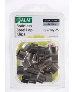 ALM - Sprung Glazing Lap Clips - Stainless Steel