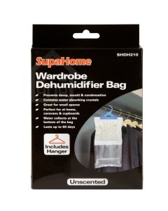 SupaHome - Wardrobe Dehumidifier Bag - 210g