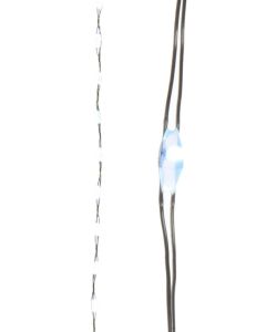Kaemingk Micro LED Extra Bright Outdoor Lights - Cool White/Silver Cable