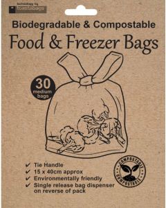 Planit Eco Friendly Freezer Bags - Pack of 30