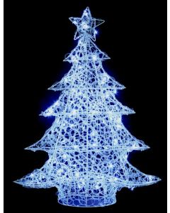 Premier 1m Acrylic Christmas Tree 120 White LEDs