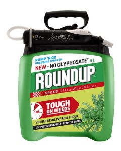 Roundup Speed Ultra - No Glyphosate - Ready to Use Pump'N Go - 5L