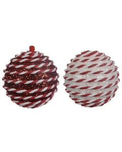 Kaemingk Christmas Foam Bauble With Hanger 8cm