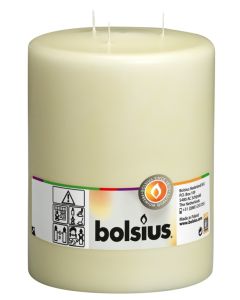 Bolsius Mammoth Candle - Ivory 200/150