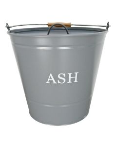 Manor - Ash Bucket With Lid - Grey