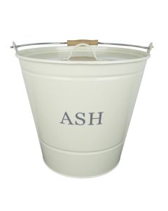 Manor - Ash Bucket With Lid - Cream